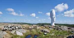 Anna by Jaume Plensa
