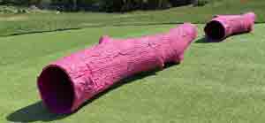 Plastic Casts of a Cut Down Tree by Joel Danielsson 2024