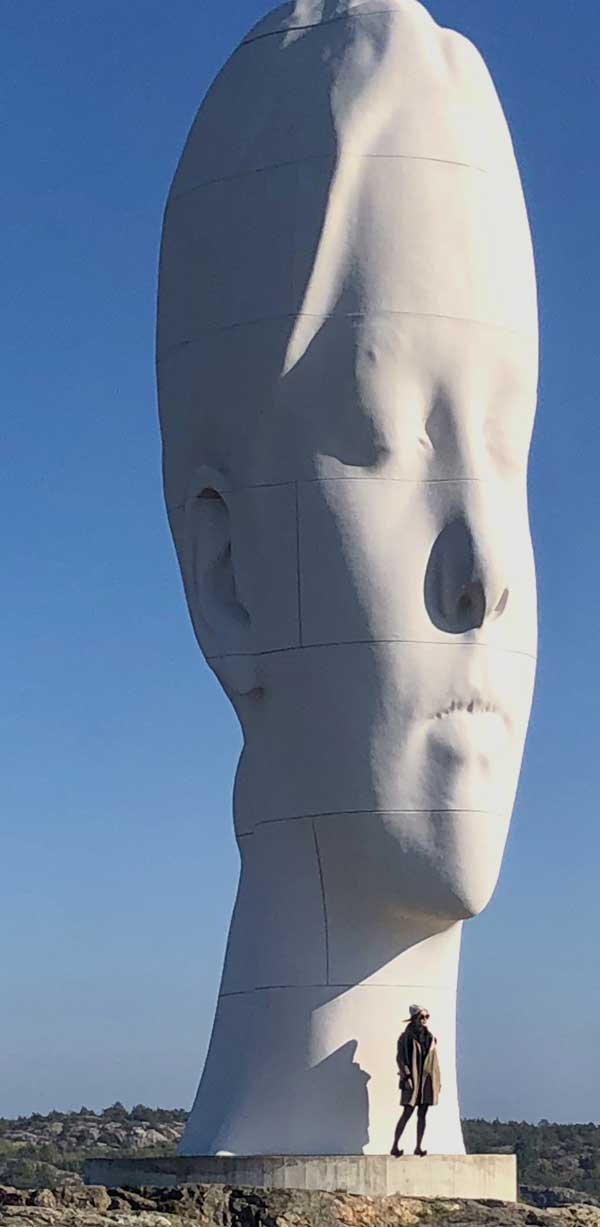 Skulptur i Pilane 2020